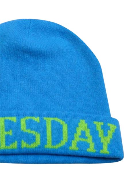 Turquoise wool hat for girls Alberta Ferretti | 020299TURCHESE